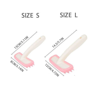 Silicone Small Pet Rabbit Comb Grooming Trimmer Fur Brush For Guinea Pig Chinchilla Cleaning Grooming Tool Accessoires