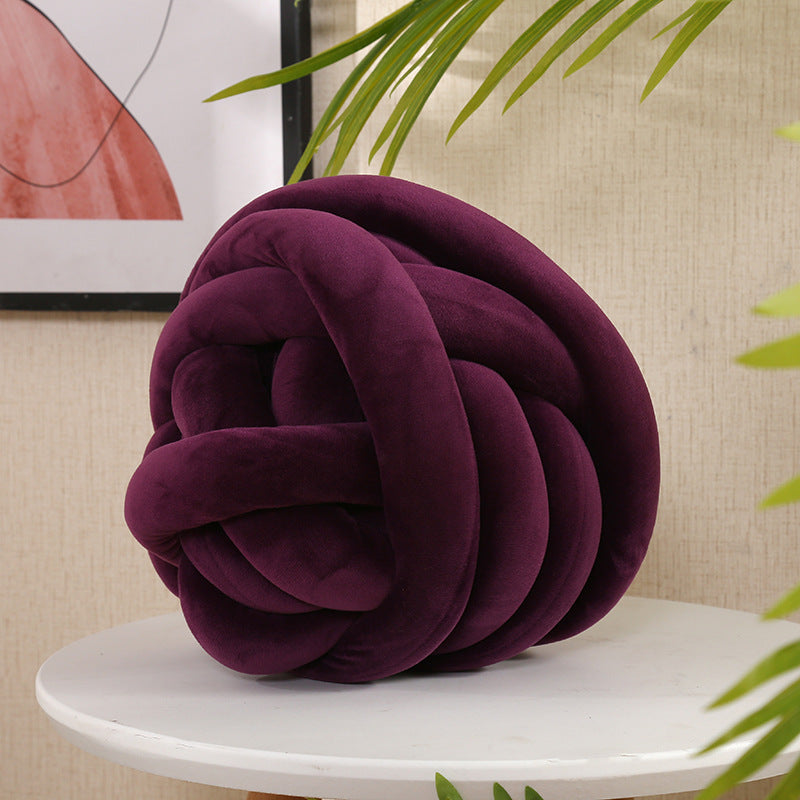 New DIY Hand-woven Creative Thick Suede Cloth Line Pet Nest